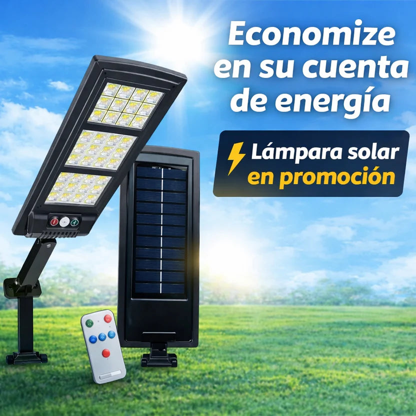 🔥 ECONOMIZE ATÉ 72% DE ENERGIA - LUZ SOLAR - Mini Refletor Solar para Exterior